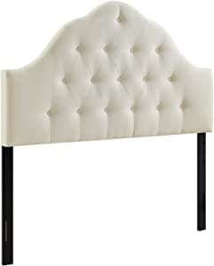 Modway MOD-5164 Sovereign Tufted Button Linen Fabric Upholstered Full Headboard in Ivory added by Spoak Member