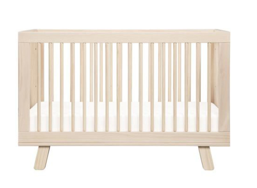 Babyletto Hudson Natural Pine Wood 3-in-1 Convertible Crib with Toddler Bed Conversion Kit added by Aniella Matejovsky