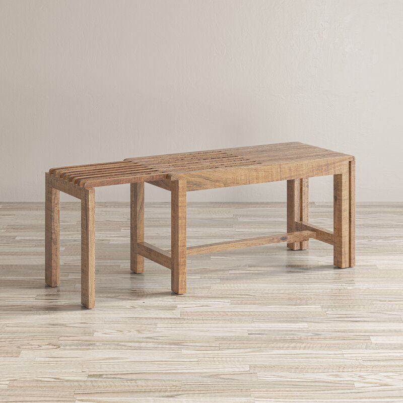 Wilmington Solid Wood Bench added by Mallory Litvinovitch