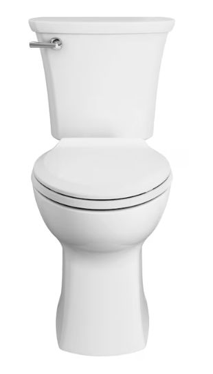 American Standard Edgemere White Elongated Chair Height Toilet added by Jamie Gallagher