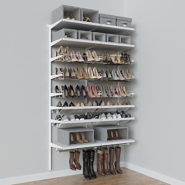 The Container Store: Storage, Organization & Custom Closets  | Your Search : elfa shoe added by Madeline Wood