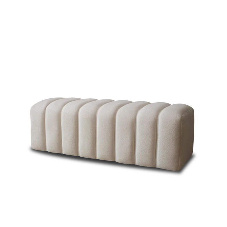 MABOLUS Upholstered Bench | Wayfair added by Lauren Elle Jones