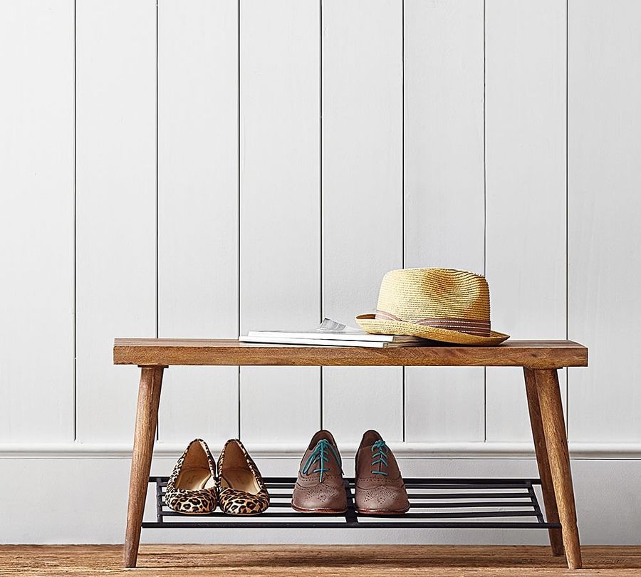 Lucy Mango Wood Shoe Rack with Bench added by Spoak Member