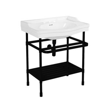 Console Bathroom Sink - 8 Inch Faucet Drillings added by sarah spagnola