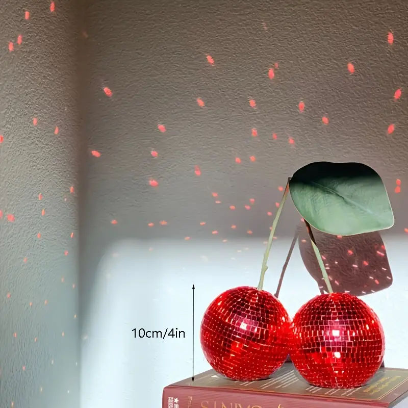 Cherry Ornaments, Cherry Disco Balls, Bedroom Furniture Decorations - Temu added by Sarah Jackson