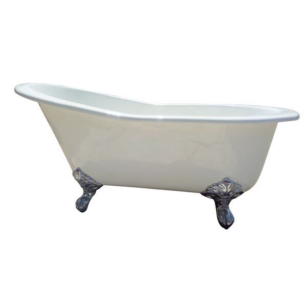Halifax 61.25'' x 30.25'' Freestanding Soaking Cast Iron Bathtub added by Sandy Schargel Interiors