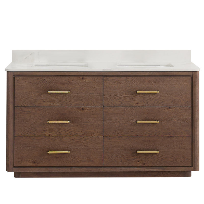 Porto 60'' Double Bathroom Vanity added by Charlotte Spector