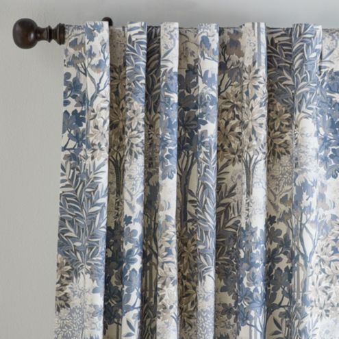 Fenton Floral Botanical Curtain Drapery Rod Pocket Panel added by Melissa Burack