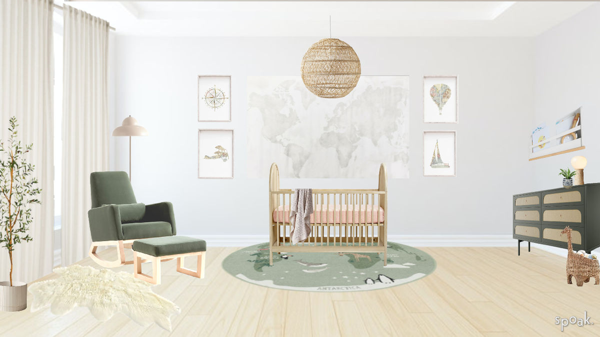Nursery Inspiration designed by Kelsey Fox