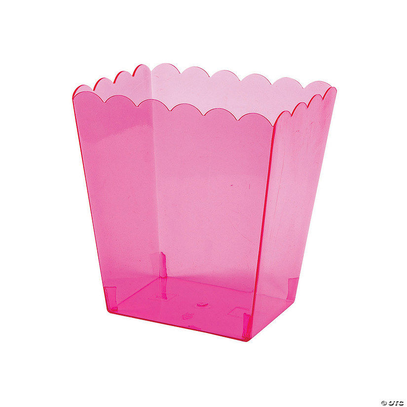 Medium Pink Scalloped Containers - 3 Pc. | Oriental Trading added by Kirsten Rauffer
