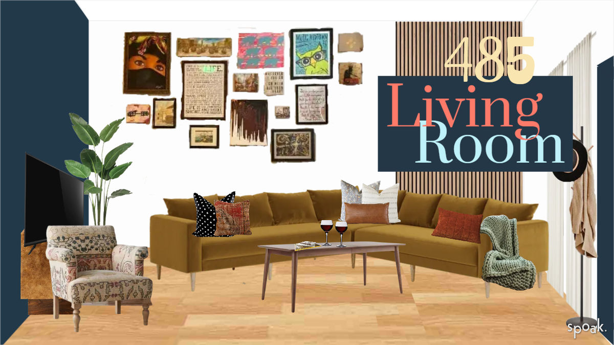 Kitchen + Living Room Inspo designed by Anna Holland