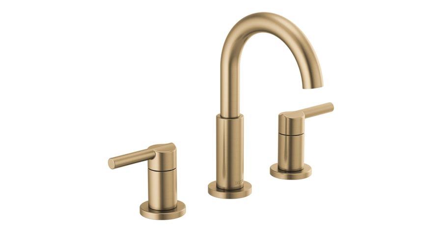 Delta 35749LF-CZ Nicoli 1.2 GPM Widespread Bathroom Faucet | Build.com added by Kate McKay Designs