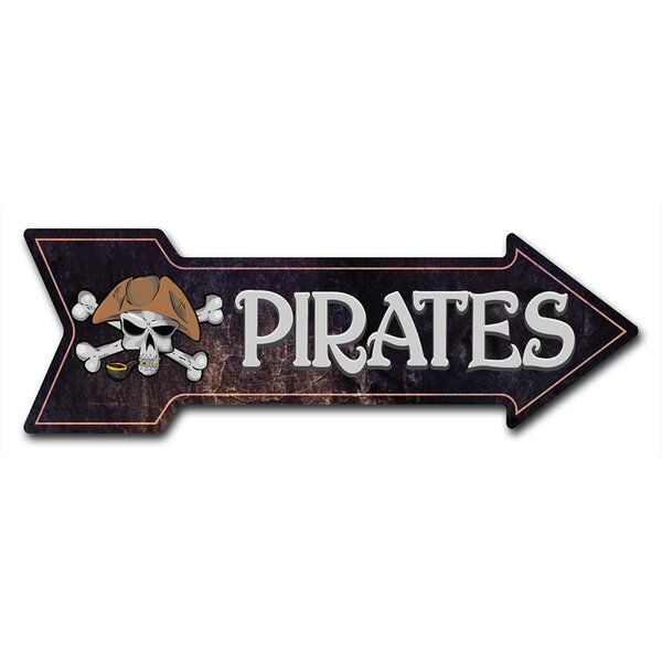 Decal-999670_Pirates Arrow Decal Funny Home Décor 18" Wide added by Madelynne Nguyen