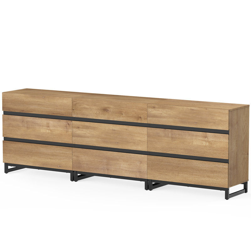 Aadam 9 Drawer 94.5" W Dresser added by Prashanthi Sivasubramanian