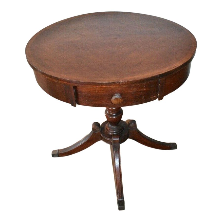 Vintage Lex Chair Co. Drum Side Table added by Serena Finnerty