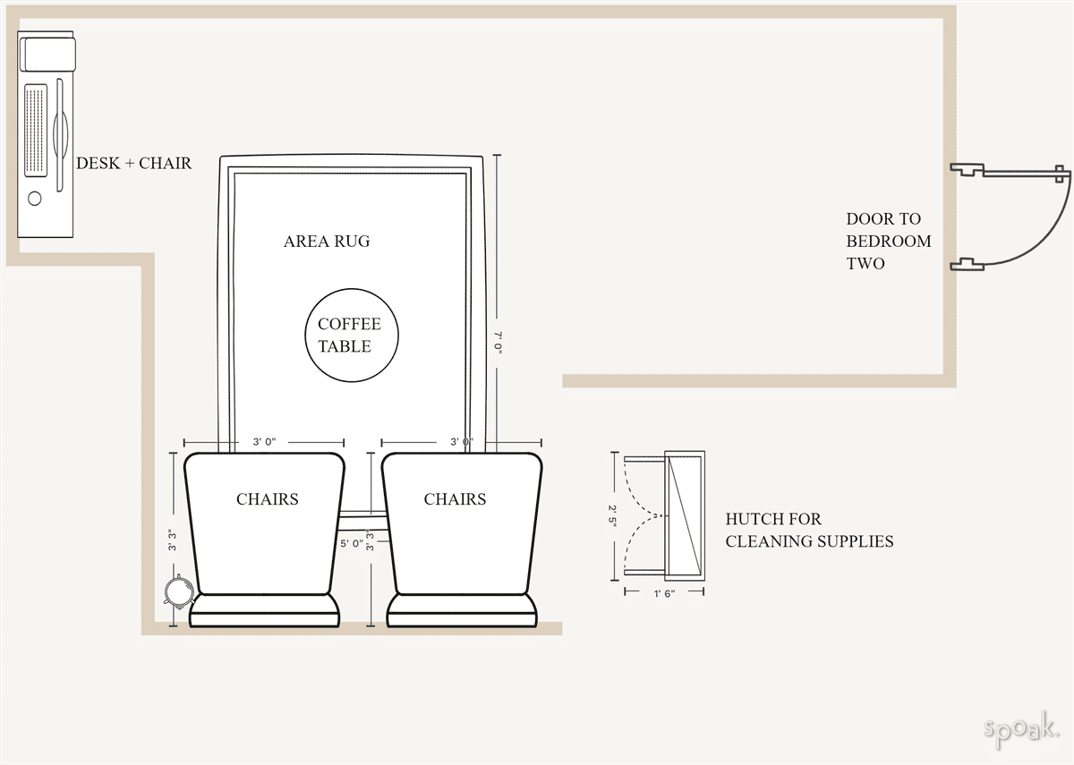 Play Room Plan designed by Hannah Petterson