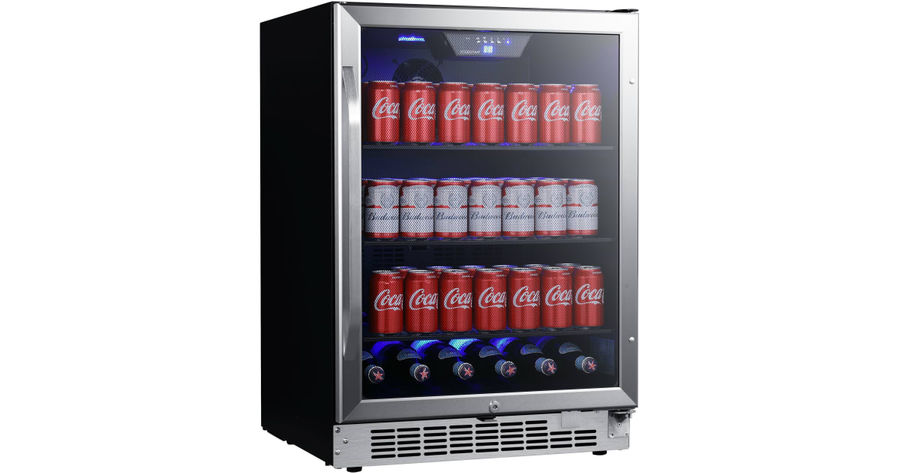 EdgeStar CBR1502SG 24 Inch Wide 142 Can Built-In Beverage | Build.com added by HELEN SALGADO