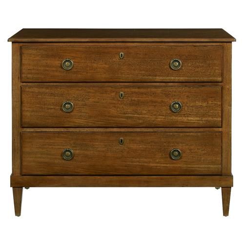 Woodbridge Ansley French Country Hazelnut Brown Wood Bachelor Chest added by Kate McKay Designs