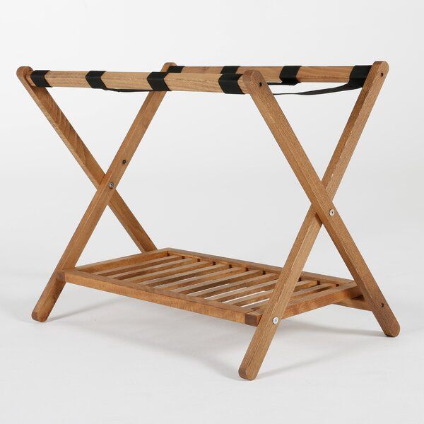 Folding Wood Luggage Rack added by Grace Hechler