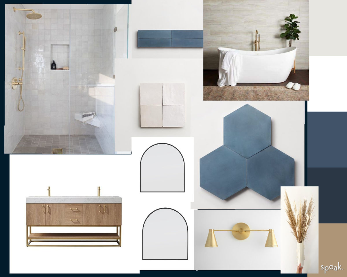 Bathroom Inspo designed by Nellie C