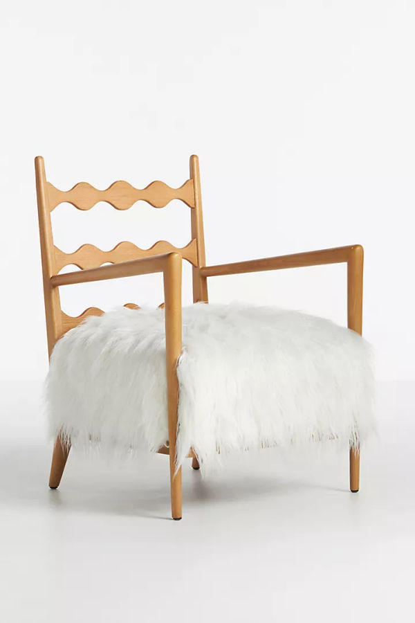 Katie Hodges Faux Fur Accent Chair added by Perry M Studio