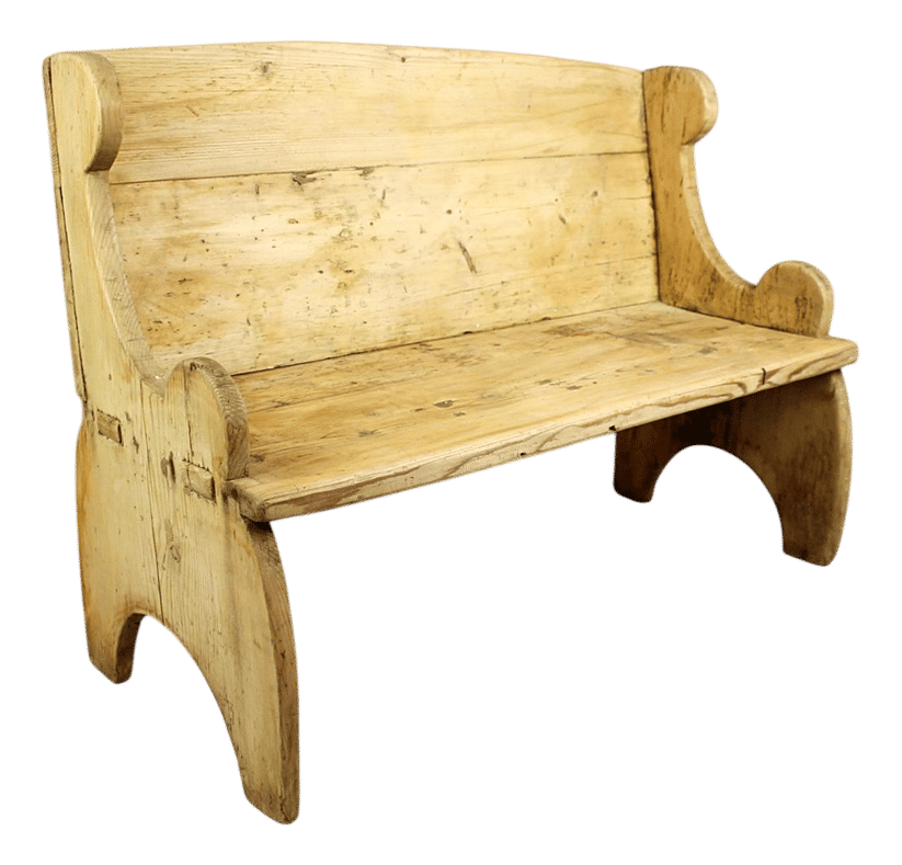 Mid-Century Fir Wood Bench added by Julia McVeigh