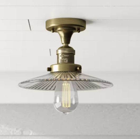 Katalina Glass Semi Flush Mount added by Emily Wilson