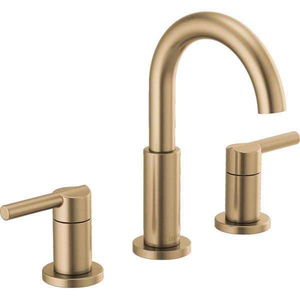 Nicoli Widespread Bathroom Faucet 3 Hole, 2-handle Bathroom Sink Faucet with Drain Assembly added by Miranda Dungan
