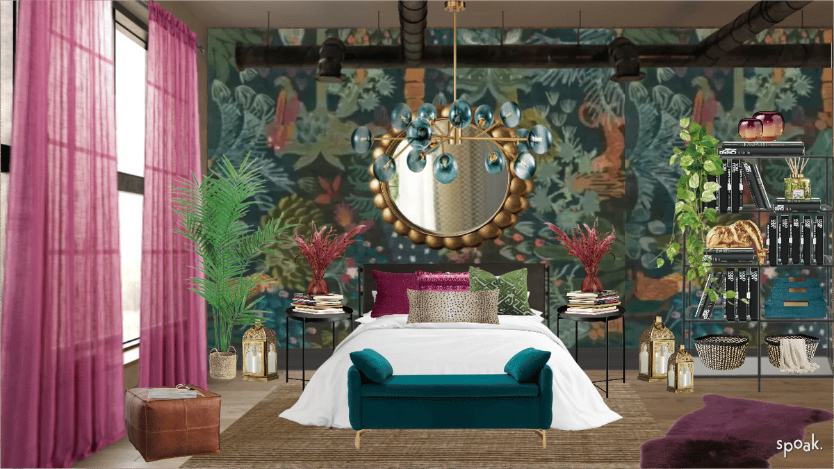 Boho Bedroom Inspiration designed by Abisola Eniola
