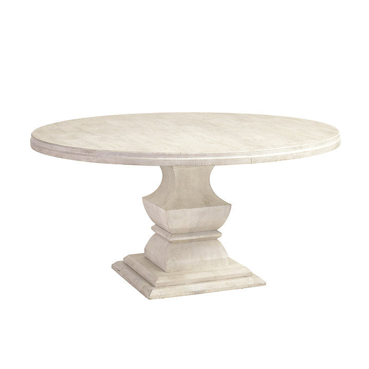 Andrews Pedestal Dining Table - 60" added by Nora Chartrand