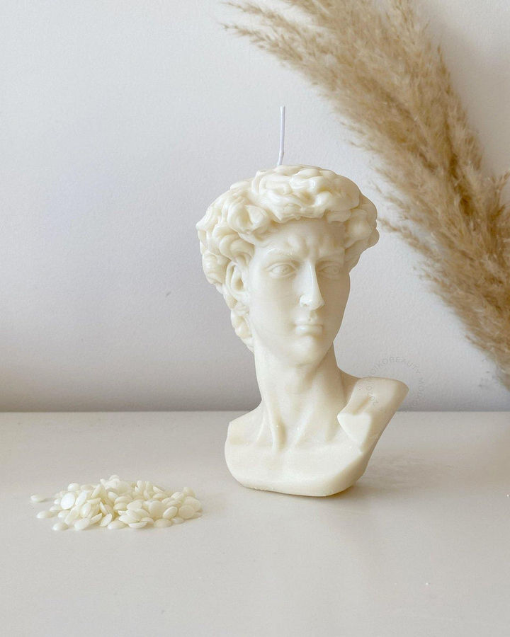 David bust Candle added by Spoak 