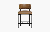 Hollis Leather Stool added by Brooke Schwartz