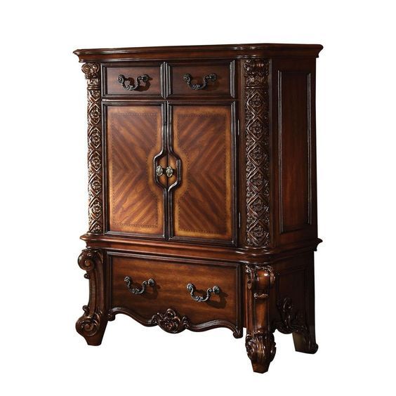 Vendome Cherry 3 Drawers 21 in. Wide Chest of Drawers added by Breanna Sherwood