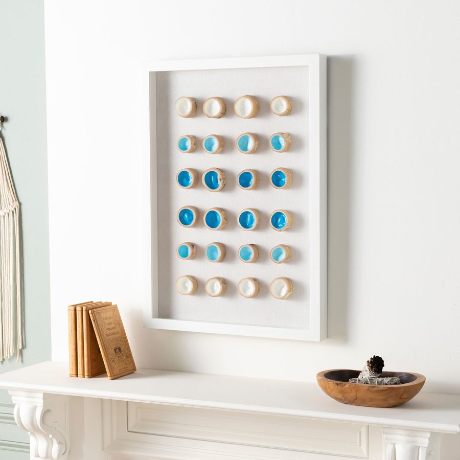 Surya Revenant 28021 Modern White Wall Decor | Rugs Direct added by Sarah Jackson