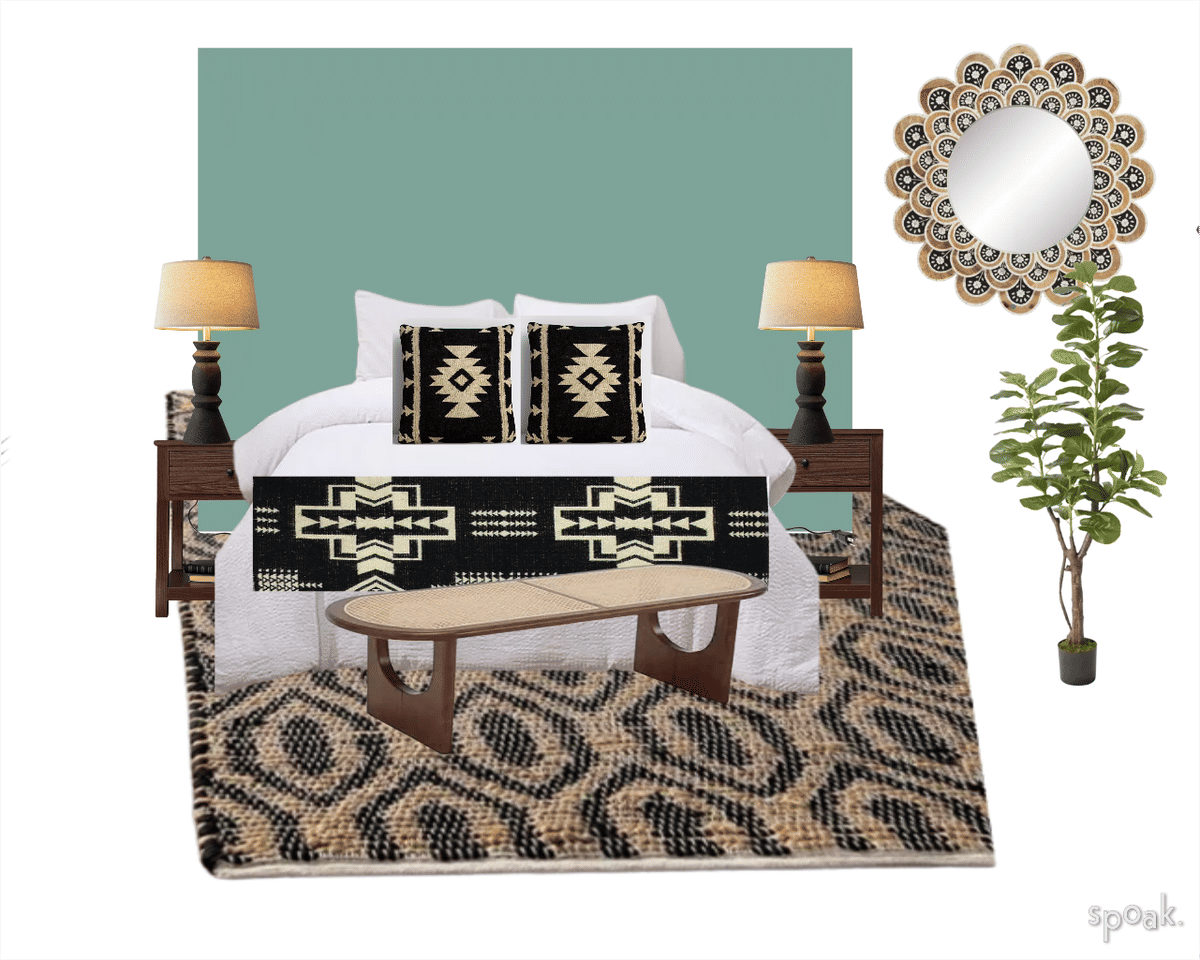 Boho Bedroom Ideas designed by Naomi Gelbard