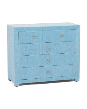 32x13x27 5 Drawer Rafia Chest | Home | T.J.Maxx added by Whitney Crutcher