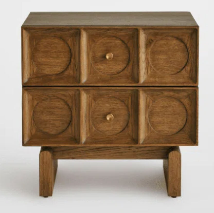 Keanu Solid Wood Nightstand added by Zoe C