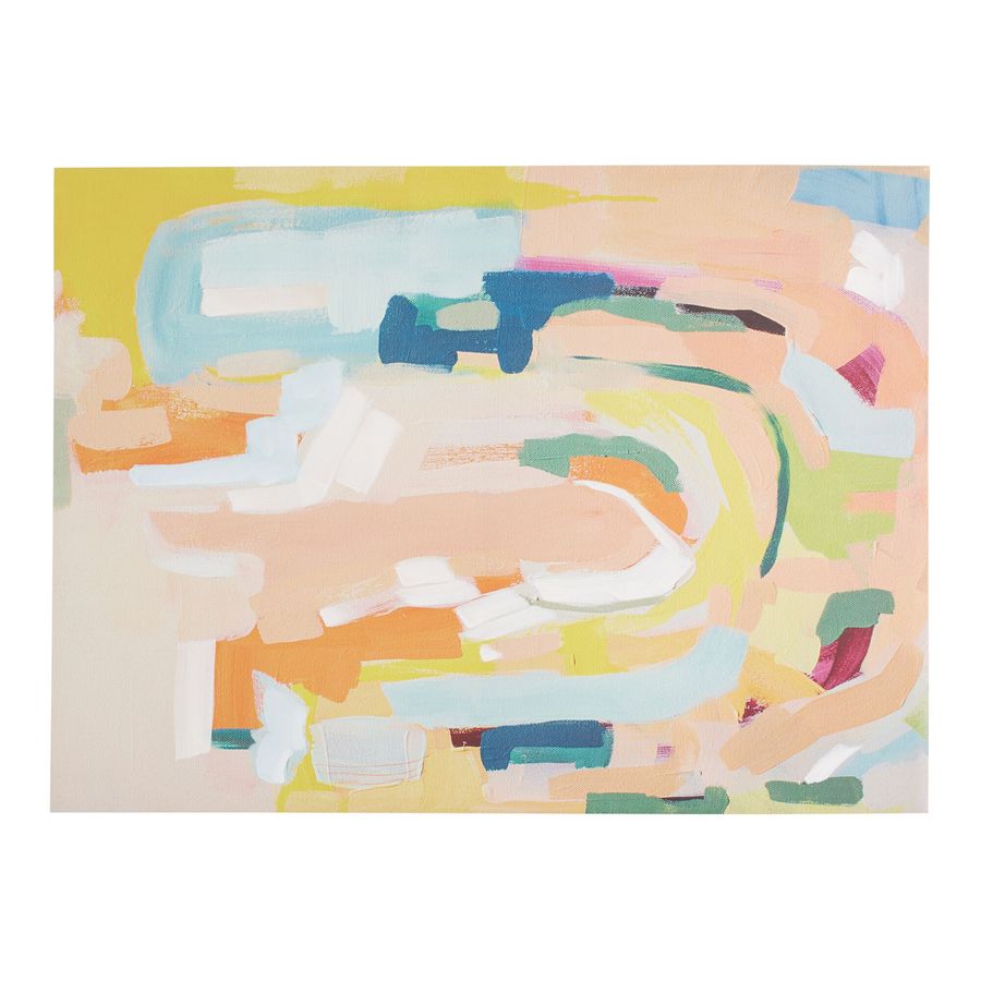 Pastel Abstract by Britt Bass Turner Canvas Wall Art - World Market added by liv Hodge