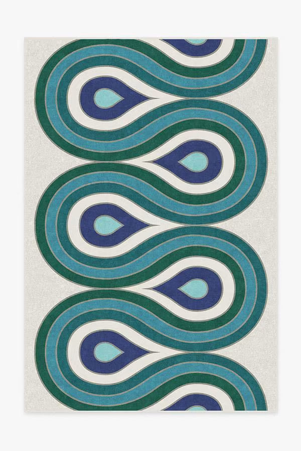 Jonathan Adler Milano Peacock Rug added by Robin Gahan