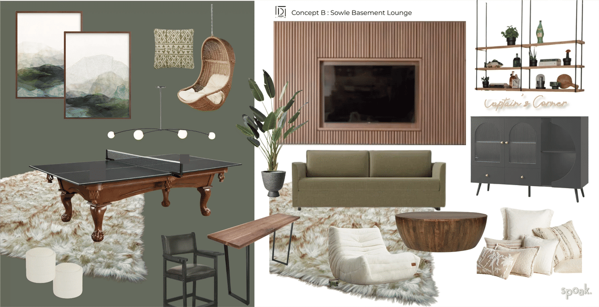 Game Room Inspo designed by Larissa Thompson