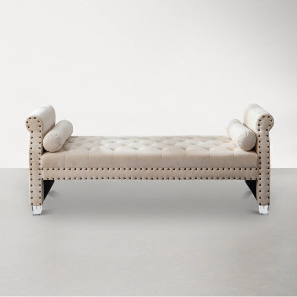 Stephenie Velvet Chaise Lounge added by Victoria Grigull
