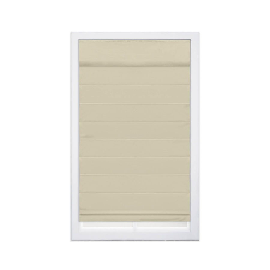 Symple Stuff Cordless Blackout 100% Cotton Roman Shade with Cellular Shade Backing & Reviews | Wayfair added by Samantha Elizabeth