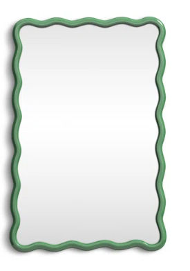  Allurine Wood Wavy Wall Mirror added by Kristina Blackford