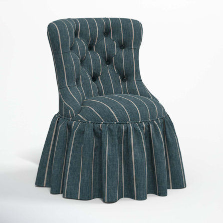 Birch Lane™ Minnie 25'' Wide Tufted Cotton Swivel Side Chair | Wayfair added by Kimberly Brandt
