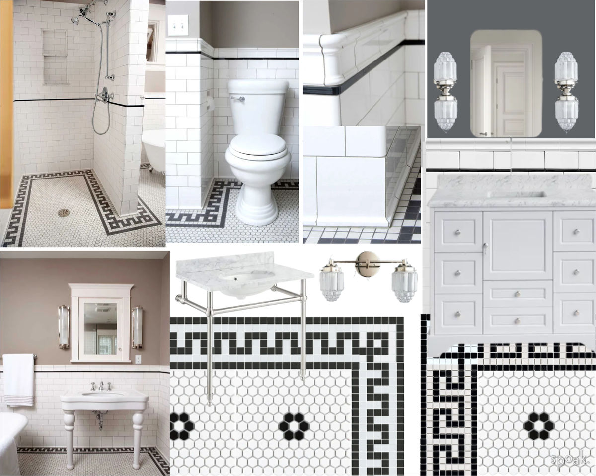 Bathroom Inspiration designed by Kim Bush