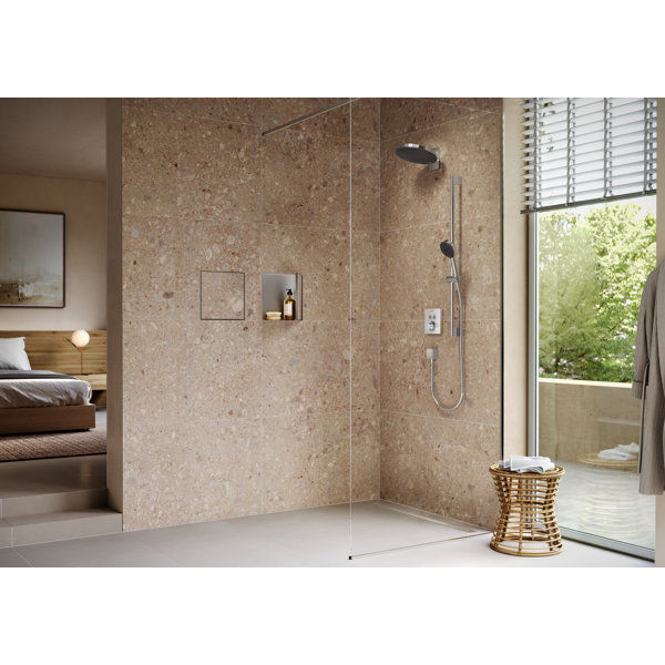 Hansgrohe RainDrain Match Trim Zero/ Tile 47 1/4" with Height Adjustable Frame added by HELEN SALGADO