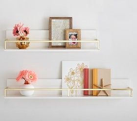 Gold Polished Shelves (12" - 36") added by Elevated by Elise LLC