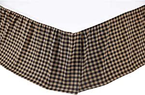 Black Check Bed Skirt added by Alicia LaPalombara
