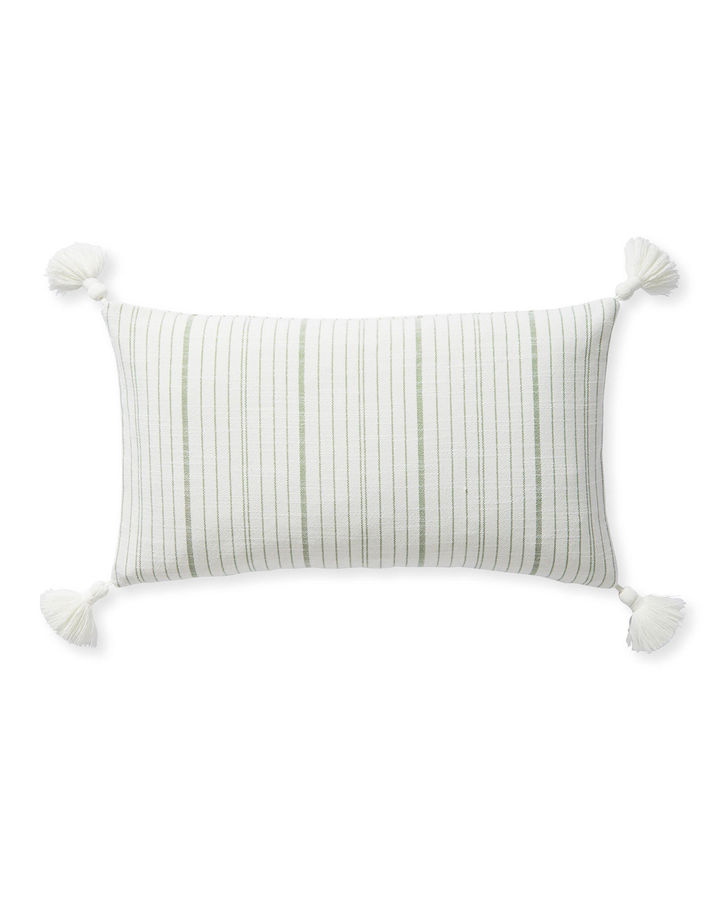 Surf Stripe Pillow Cover - Green added by Maria Browne