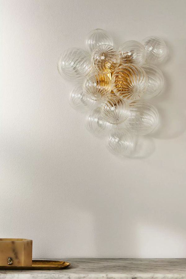Talia Medium Glass Sconce added by Rochelle Bloom